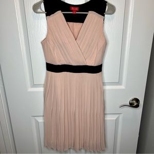 ELLE Middle Pink and Black Dress. Size 2